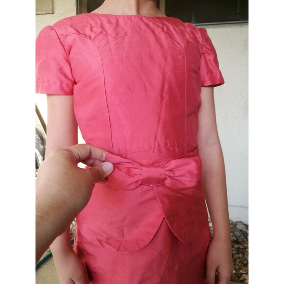 Pink interview dress pageant sz 4/5 Halloween costume office worker secretary - Picture 5 of 7